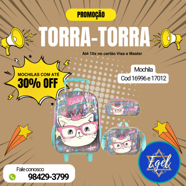 Mochila COD 16996 E 17012