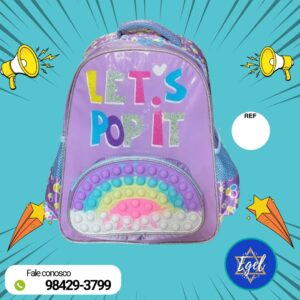 Mochila  Lets pop it