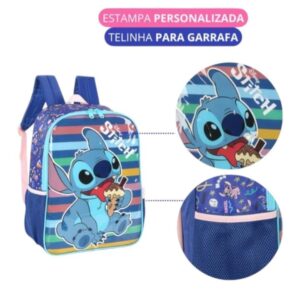 MOCHILA AZUL DISNEY STITCH