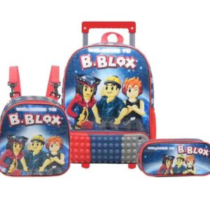 MOCHILA DE RODINHA B.BLOX POP IT