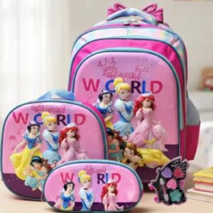 MOCHILA PERSONAGEM PRINCESAS 3D - BIG