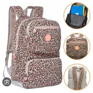 MOCHILA JUVENIL ONÇA FUSECO