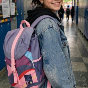 MOCHILA JUVENIL MORMAII PRAY FOR SURF