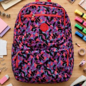 MOCHILA JUVENIL COLORIDA FUSECO