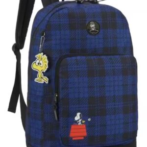 MOCHILA SNOOPY PEANUTS AZUL