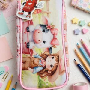 ESTOJO ESCOLAR AGRO GIRL 2 ZIPER AC BAG